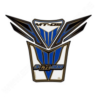 Motografix 3D Gel Tank Pad White/Blue passend für Yamaha MT-09 Motografix 3D Gel Tank Pad White/Blue passend für Yamaha MT-09