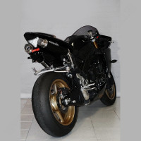 Bodis GP1 black Exhaust Muffler Yamaha YZF R1 2009-2014 Bodis GP1 black Exhaust Muffler Yamaha YZF R1 2009-2014