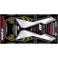 Motografix Stone Chip Protection fits BMW S 1000 RR 2009-2011 RB004G Motografix Stone Chip Protection fits BMW S 1000 RR 2009-2011 RB004G