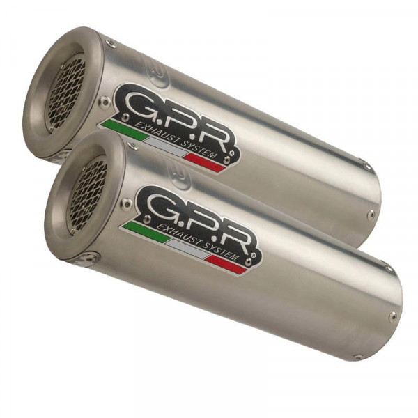Ducati 998 - R - FE 2001-2004, M3 Titanium Natural, Mid-full system exhaust with dual homologated a