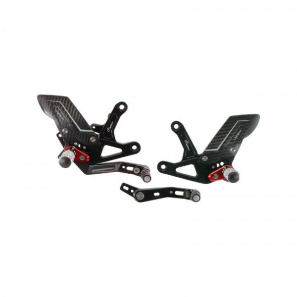 Lightech Fußrastenanlage R Type Triumph Speed Triple 1200 RR / RS 2021-