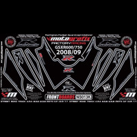 Motografix Steinschlagschutz vorn passend für Suzuki GSX-R 600 / 750 2008-2010 Motografix Steinschlagschutz vorn passend für Suzuki GSX-R 600 / 750 2008-2010
