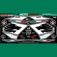 Motografix Stone Chip Protection rear Aprilia Tuono V4 NAS01WS Motografix Stone Chip Protection rear Aprilia Tuono V4 NAS01WS