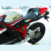 Ducati 848 / 1098 / 1198 Race Seat Luxury Tricolore Line Ducati 848 / 1098 / 1198 Race Seat Luxury Tricolore Line
