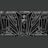 Motografix Steinschlagschutz hinten passend für Suzuki GSX-R 600 / 750 2011- Motografix Steinschlagschutz hinten passend für Suzuki GSX-R 600 / 750 2011-