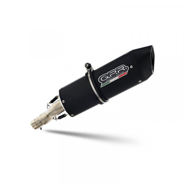 GPR Furore Evo4 Nero Slip-On Auspuff passend für KTM SMC 690 R 2021–2024
