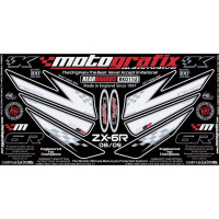 Motografix Stone Chip Protection tail Kawasaki ZX-6 R 2009- RK011U Motografix Stone Chip Protection tail Kawasaki ZX-6 R 2009- RK011U