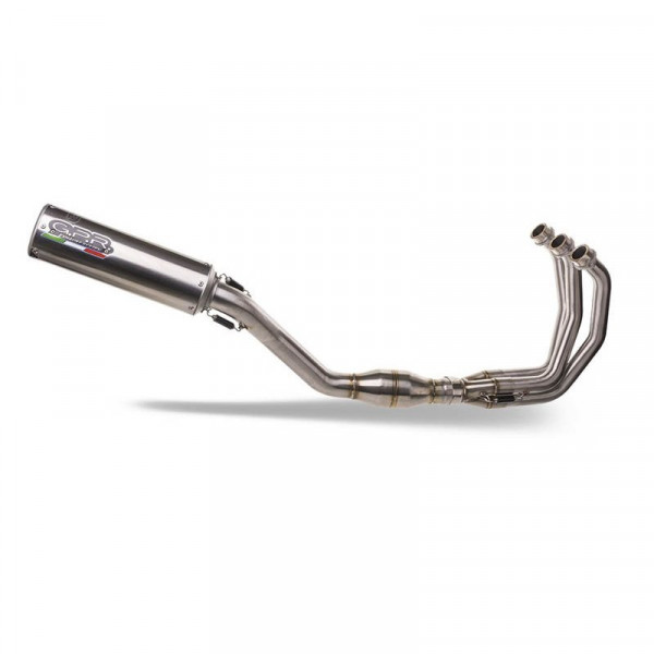 Yamaha Tracer 9 GT 2021-2024, M3 Inox , Homologated legal full system exhaust, including removable d