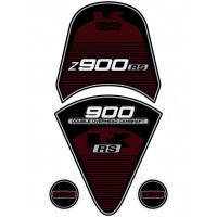 Motografix 3D Gel Tank Pad passend für Kawasaki Z 900 RS Motografix 3D Gel Tank Pad passend für Kawasaki Z 900 RS