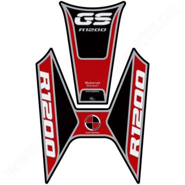 BMW R 1200 GS 2013- Motografix 3D Gel Tank Pad Protector TB035WKR
