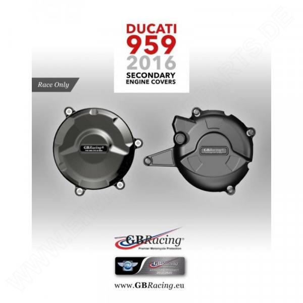 GB Racing Engine Cover Set Ducati 959 Panigale 2013-