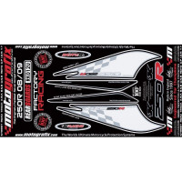 Motografix Stone Chip Protection tail Kawasaki Ninja 250 R 2008-2012 RK012U Motografix Stone Chip Protection tail Kawasaki Ninja 250 R 2008-2012 RK012U