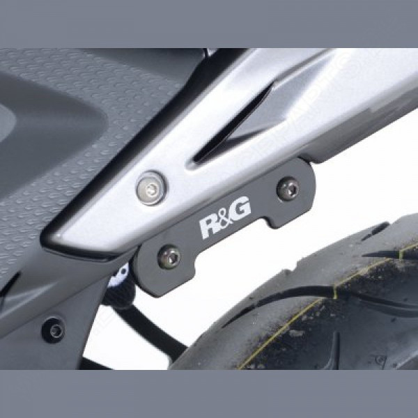 R&G Racing Rear Foot Rest Plates Honda CBR 300 R 2014-