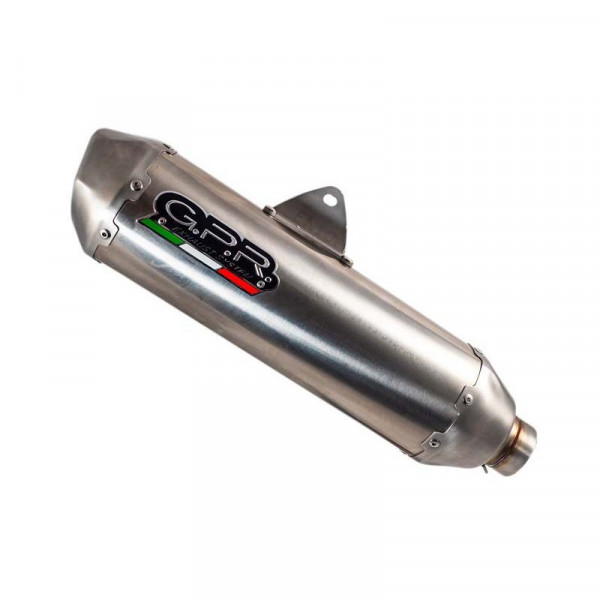 Voge SR4 2022-2023, Pentaroad Inox, Homologated legal slip-on exhaust including removable db killer,