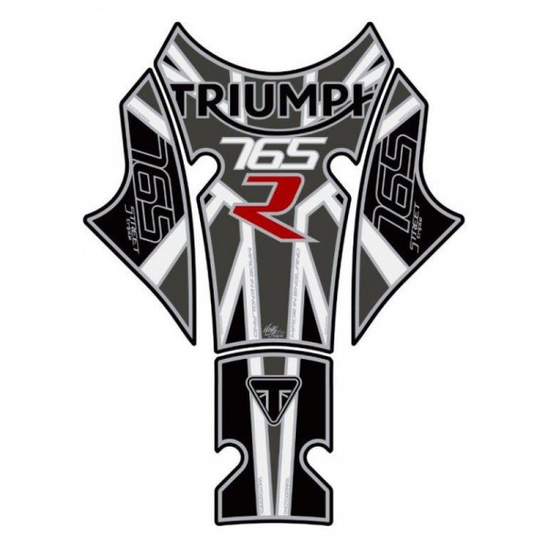 Motografix Triumph Street Triple 765 R 3D Gel Tank Pad Protector TT035EW