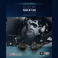GB Racing Motor Protektor Set passend für Suzuki GSX-R 125 / GSX-S 125 ab 2017 GB Racing Motor Protektor Set passend für Suzuki GSX-R 125 / GSX-S 125 ab 2017