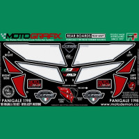 Motografix Steinschlagschutz hinten passend für Ducati 899 / 1199 Panigale Motografix Steinschlagschutz hinten passend für Ducati 899 / 1199 Panigale