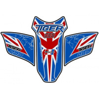 Motografix 3D Gel Tank Pad Protector TT029BUJ passend für Triumph Tiger 800 Motografix 3D Gel Tank Pad Protector TT029BUJ passend für Triumph Tiger 800