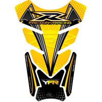 Motografix Yamaha YZF R6 / R1 / R25 / R3 3D Gel Tank Pad Protector TY014Y Motografix Yamaha YZF R6 / R1 / R25 / R3 3D Gel Tank Pad Protector TY014Y