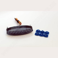 R&G Kennzeichenhalter LED Rücklicht getönt R&G Kennzeichenhalter LED Rücklicht getönt