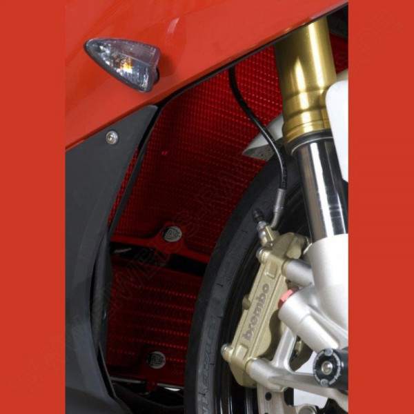 R&G Radiator Guard "RED" BMW S 1000 RR / HP 4 / S 1000 R