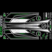 Motografix Stone Chip Protection tail Kawasaki Z 1000 SX 2011-2013 RK020G Motografix Stone Chip Protection tail Kawasaki Z 1000 SX 2011-2013 RK020G