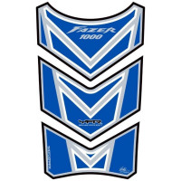 Motografix 3D Gel Tank Pad Blau passend für Yamaha Fazer 1000 Motografix 3D Gel Tank Pad Blau passend für Yamaha Fazer 1000