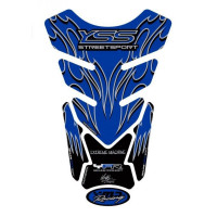 Motografix 3D Gel Tank Pad Protector passend für Yamaha Streetsport Blue TY013B Motografix 3D Gel Tank Pad Protector passend für Yamaha Streetsport Blue TY013B