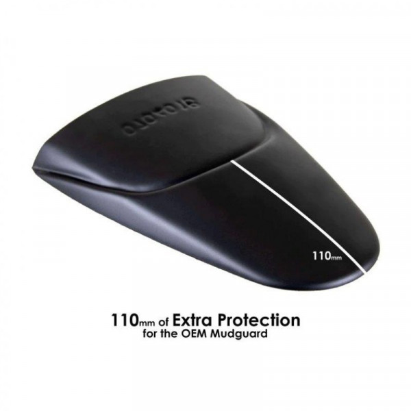 Pyramid Hinterradabdeckung Verlängerung Schwarz Matt passend für Suzuki GSX-R 600 / 750 2006-2010