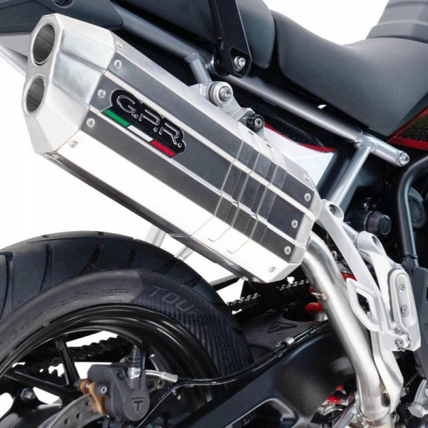 Hyper Sonic Inox slip-on exhaust fits BMW R 1100 GS 1994-1998