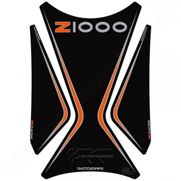 Motografix Kawasaki Z 1000 2003-2009 3D Gel Tank Pad Protector TK022KO