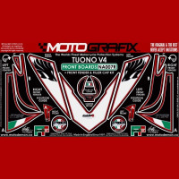 Motografix Stone Chip Protection front Aprilia Tuono V4 NA007R Motografix Stone Chip Protection front Aprilia Tuono V4 NA007R