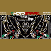Motografix Stone Chip Protection front Aprilia Tuono V4 NA007KA Motografix Stone Chip Protection front Aprilia Tuono V4 NA007KA