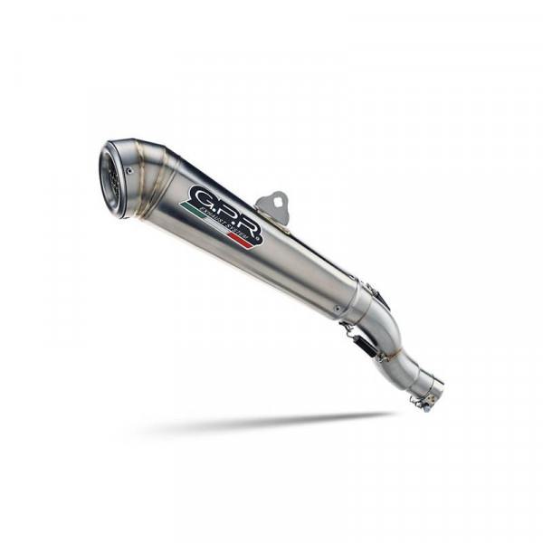 Honda Forza 750 2021-2024, Powercone Evo, Homologated legal slip-on exhaust including removable db k