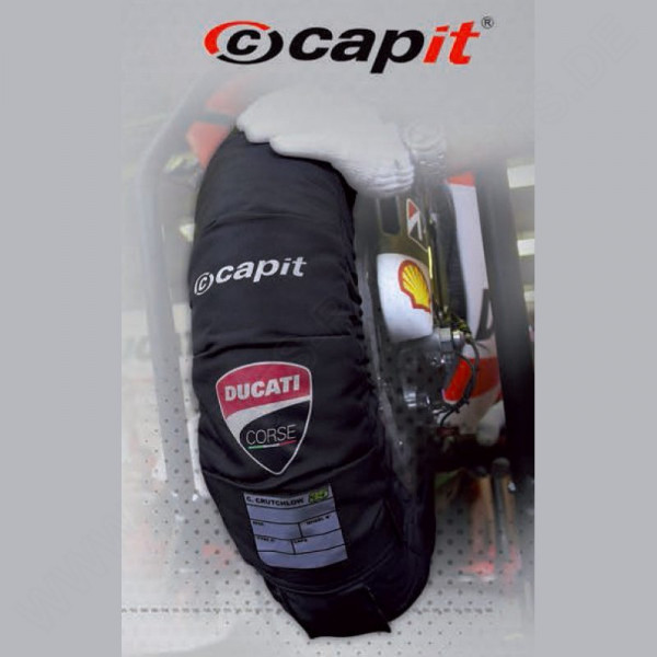 Capit Tyre Warmers Suprema Spina Ducati RE:185-205 with Ducati Logos